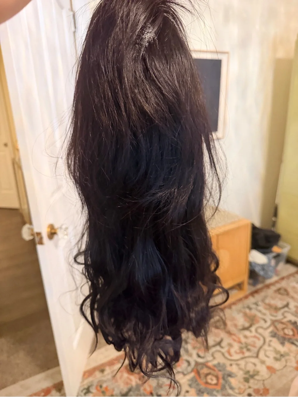 Black Wavy Women's Hair Extension - Unbranded